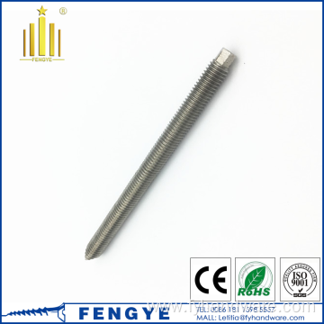 Stainless steel chemical anchor stud bolt m16-m24